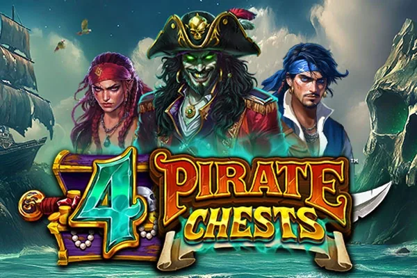 4 Pirate Chests